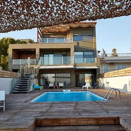 Magnificent, Deluxe Villa, Lagonisi, Athens Riviera Agios Nikolaos  Exterior photo